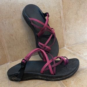 Chaco sandals purple strappy